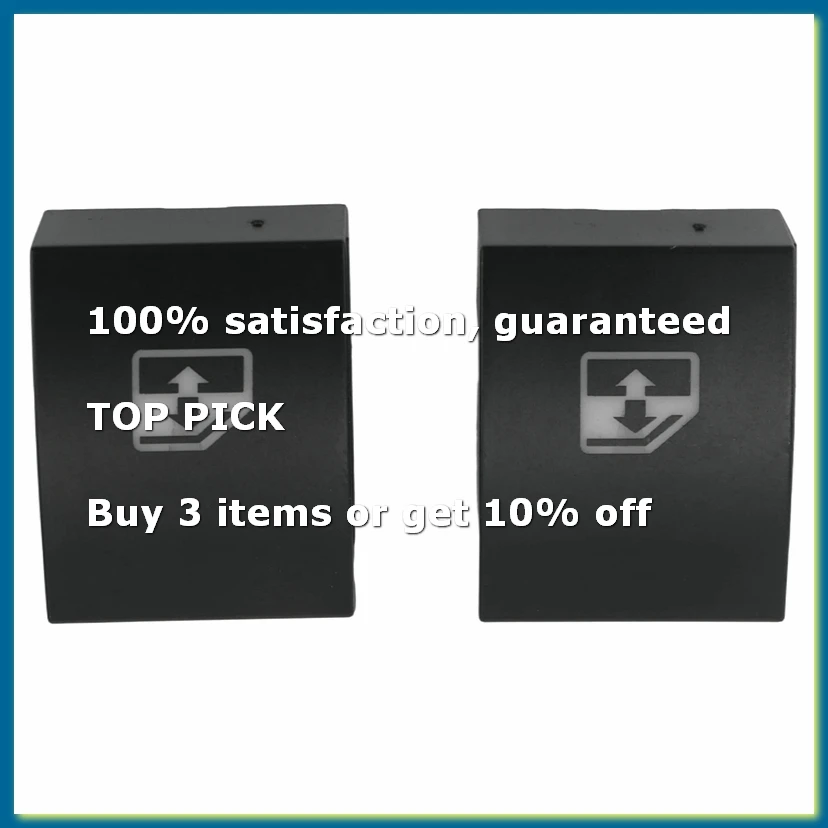 ●2Pcs Electric Window Switch Button Cover 13228881 for MK5 H 04-10 ZAFIRA B 05-11/TIGRA B 04-09