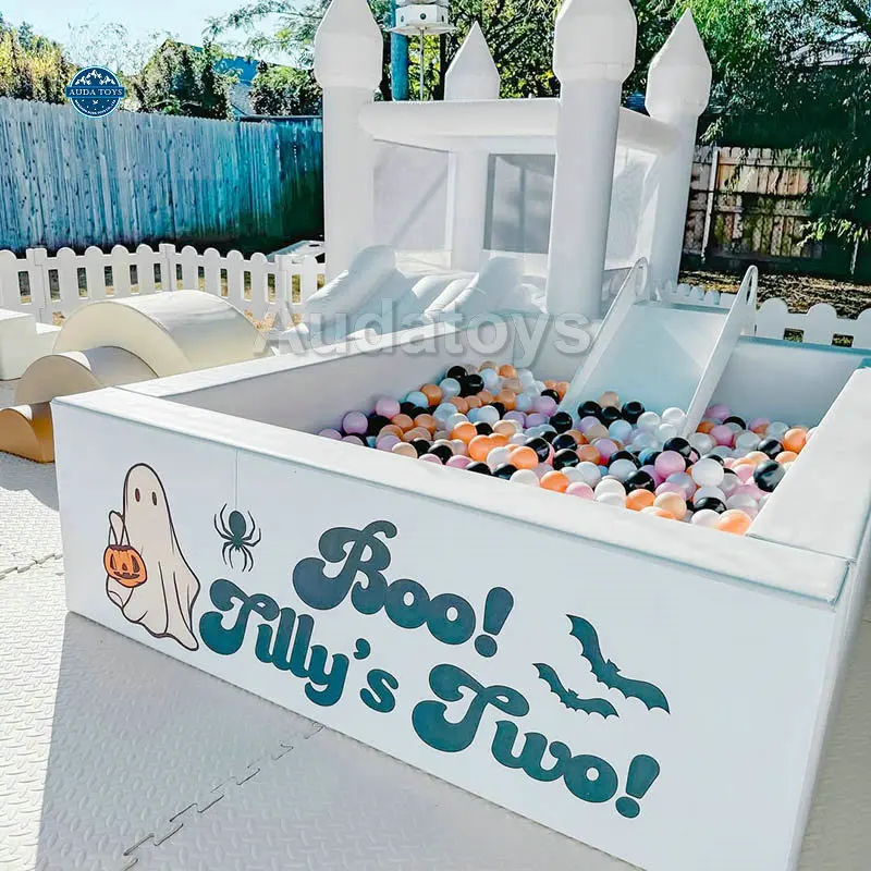 Mobile Portable Commercial Beige Color Soft Play Center Kids Playground Indoor School Play Equipment