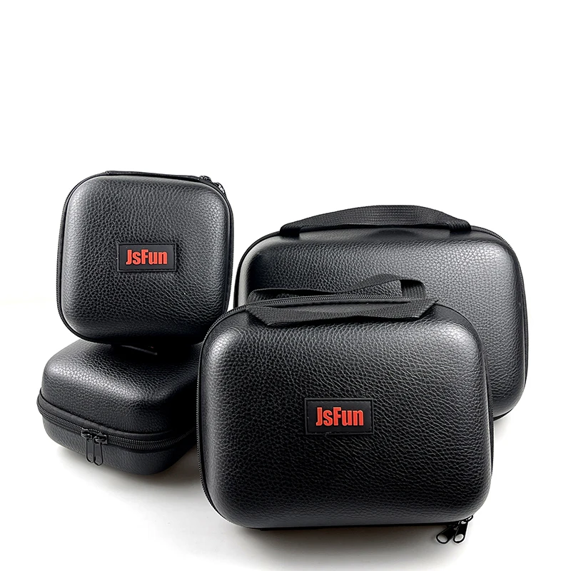 S/M/L Spinning Fishing Bag PU Case Cover Fishing Reel Bag Shockproof Waterproof Fishing Tackle Storage Case For 1-2 Fishing Reel