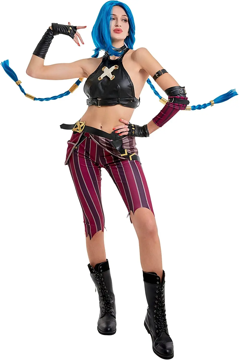 

Women's Full Set of The Loose Cannon Cosplay Costume Set with Accessories