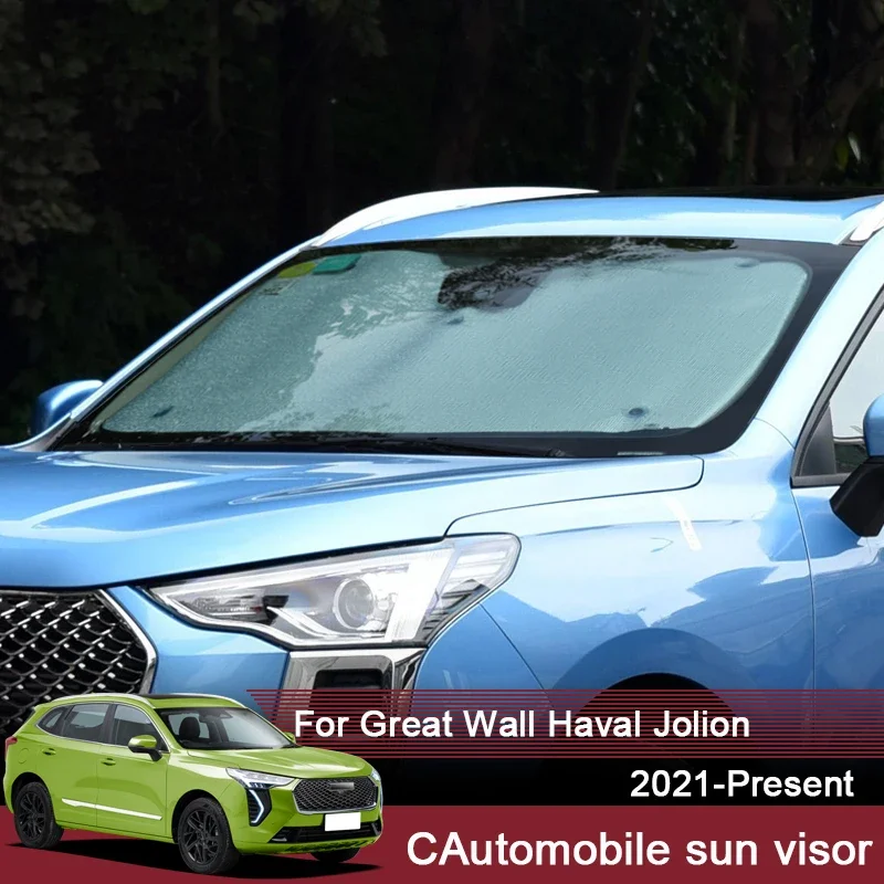

Автомобильные солнцезащитные козырьки с защитой от ультрафиолета для Great Wall Haval Jolion 2021-2025, оконная занавеска, козырек от солнца, аксессуары для переднего лобового стекла