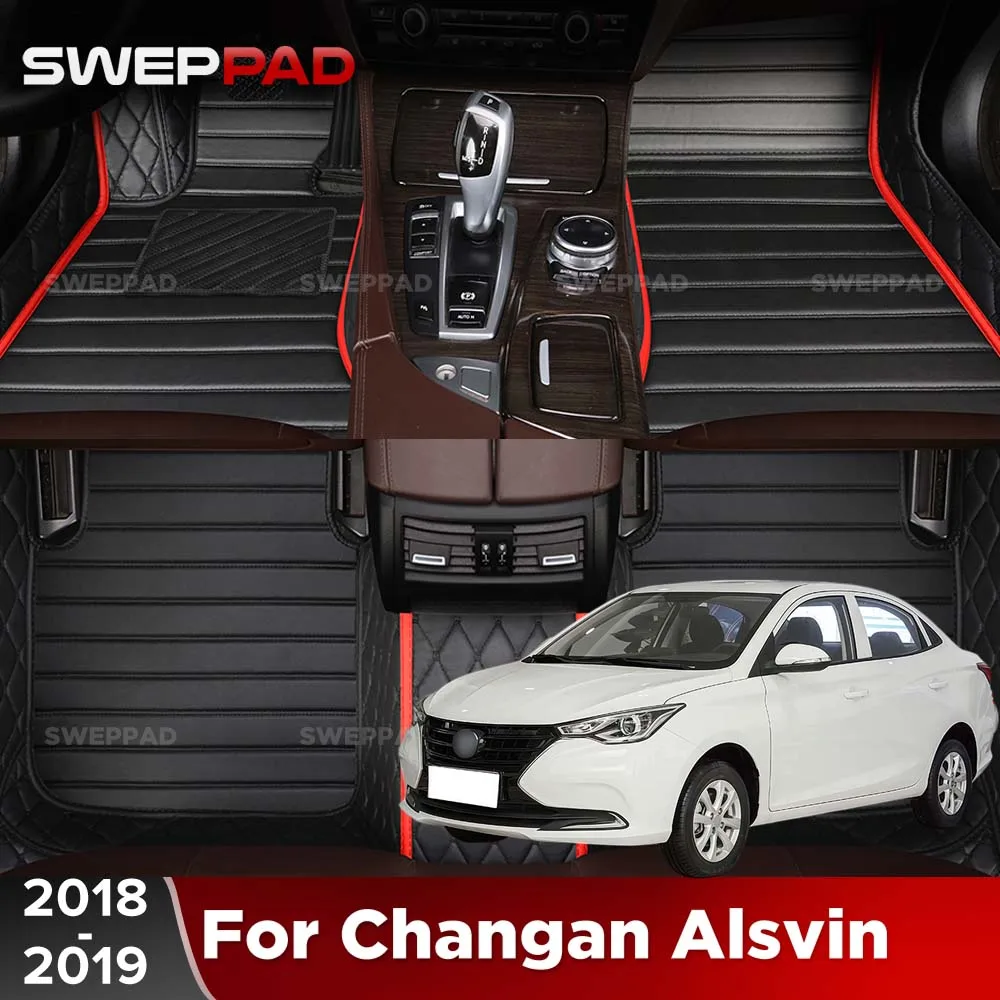 For Changan Alsvin 2018-2019 Car Floor Mats All Weather Carpet Cover Floor Liners Interior Protector Accessories