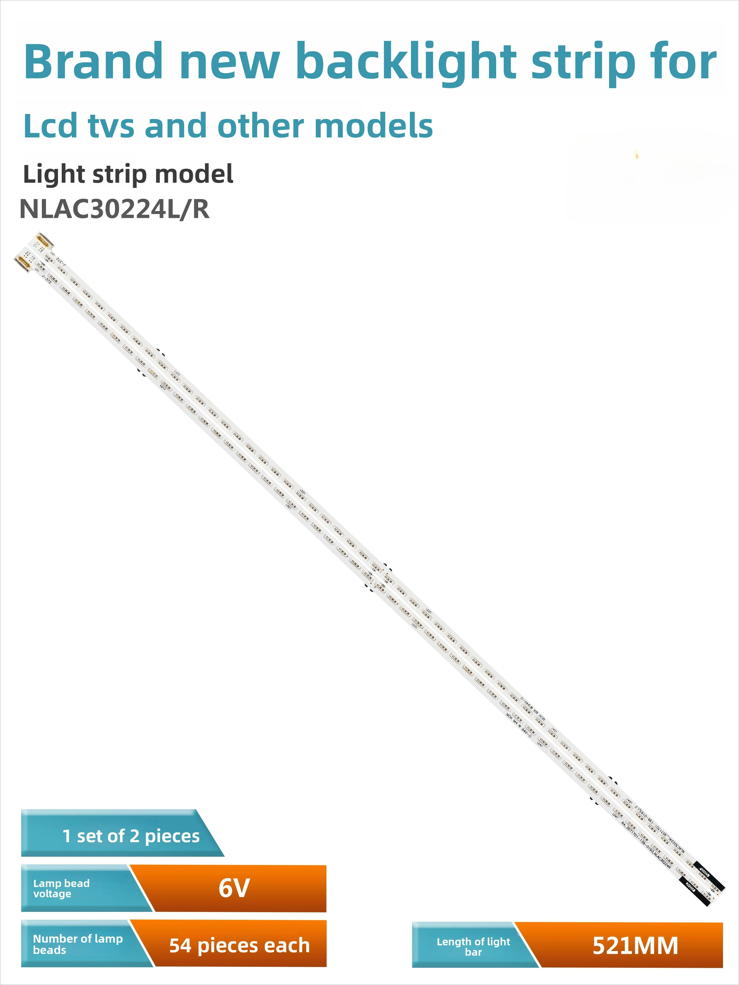 LED Strip for  KDL-47W800A KDL-47W802A 6922L-0063A LC470EUF FF P2 KDL-47W805A KDL-47W807A Kdl-47W809A Kdl-47W809 KDL-47W807
