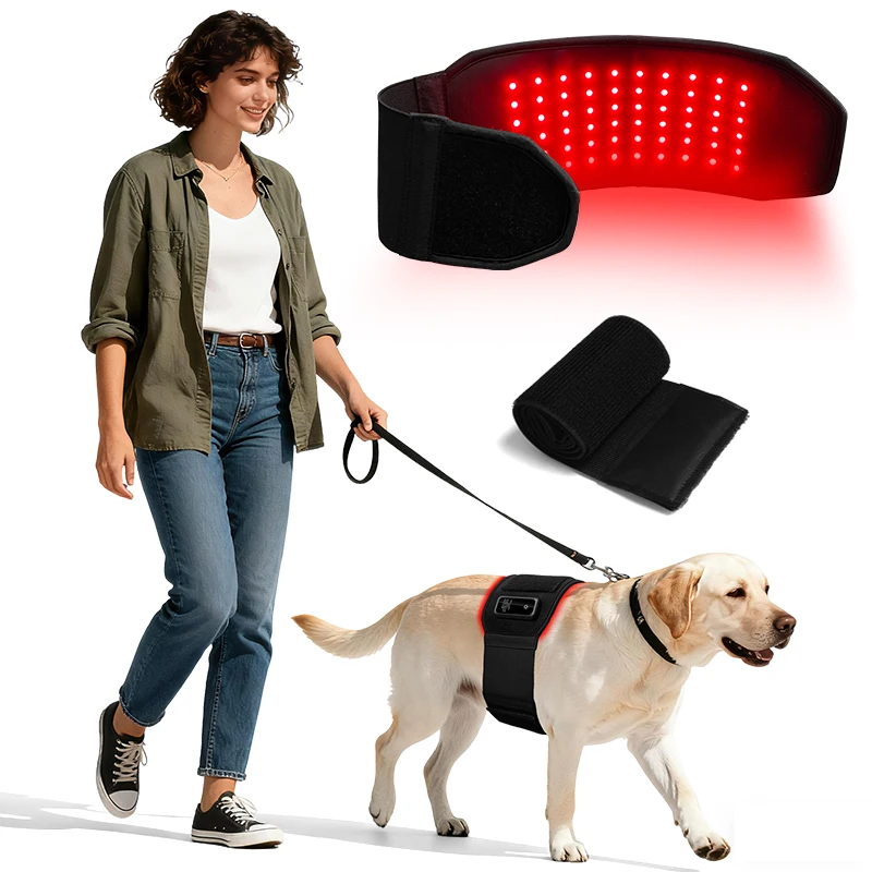 

Portable Wearable Red Light Pet Care Coat Timing Remote Control Built-in Battery Warm Comfort Cloth for Cats Dogs