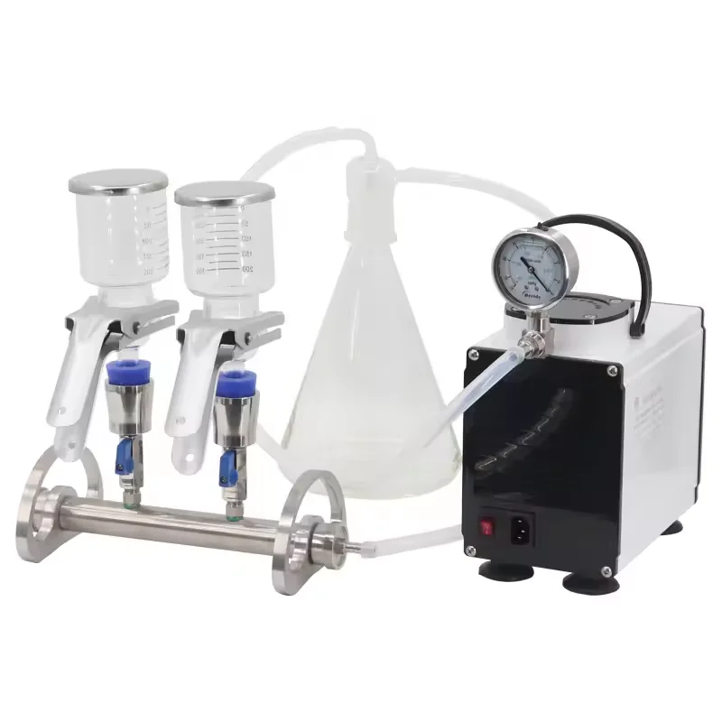 Laboratory Stainless steel Multiple Vacuum Filtration Glass Funnel Manifolds