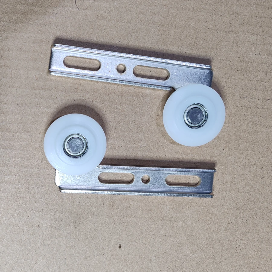 Wardrobe Closet Sliding Door Wheel Furniture Caster Side-Mounted Pulley Sheave Drawer External Mounting Cabinet