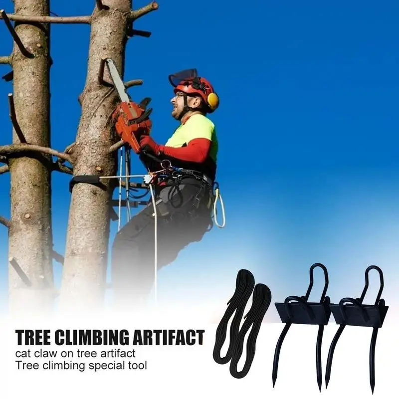 Tree Climbing Spurs Fast Climbing Tree Spikes Cats Claw Multi Tool Non-Slip Climbing Gear Spurs Climbing Trees Tool For Picking