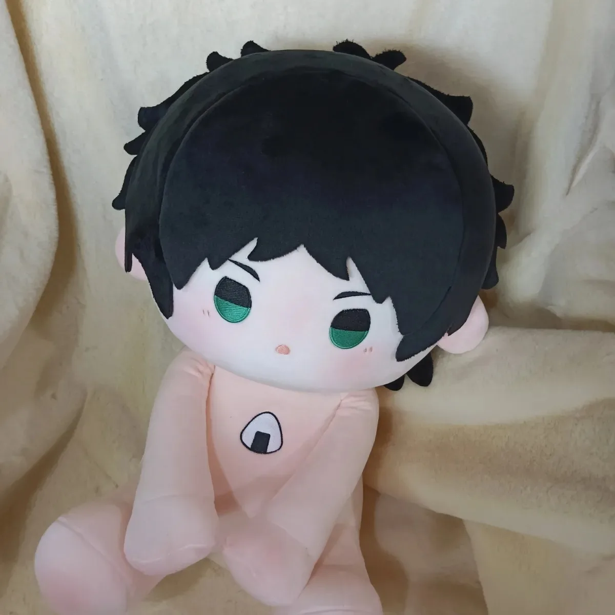 

40CM Anime Haikyuu!! Akaashi Keiji Cartoon Dress UP Cosplay Sitting Posture Soft Body Pillow Adorable