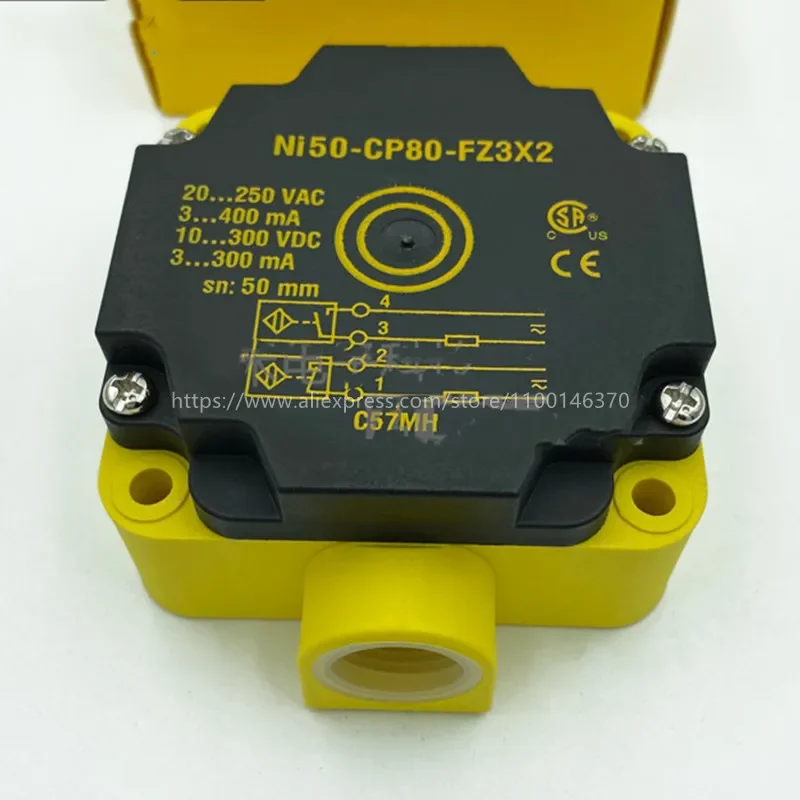 

New High Quality proximity switch NI50-CP80-FZ3X2 diagonal flow normal open