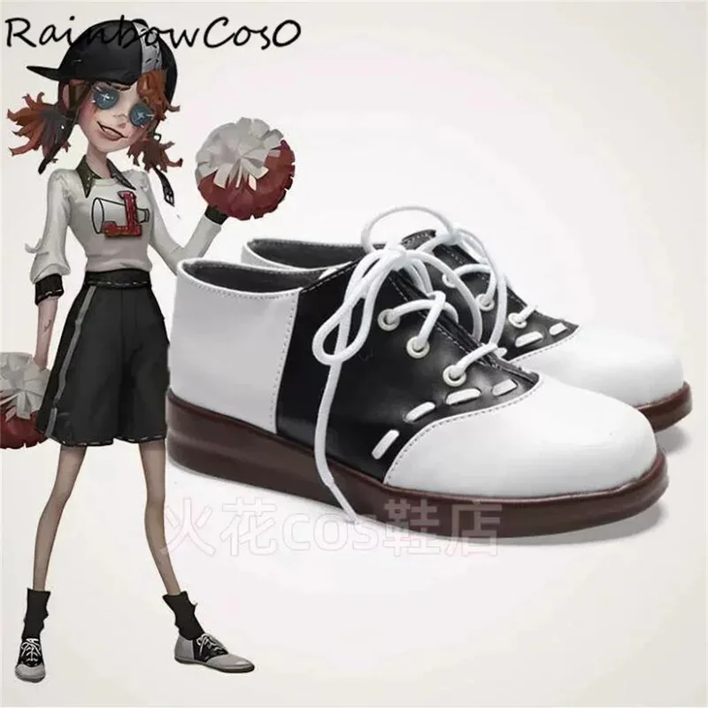 

Обувь для косплея Cheerleader Identity V, ботинки для игры в стиле аниме, вечеринки на Хэллоуин, Рождество, RainbowCos0 W4135