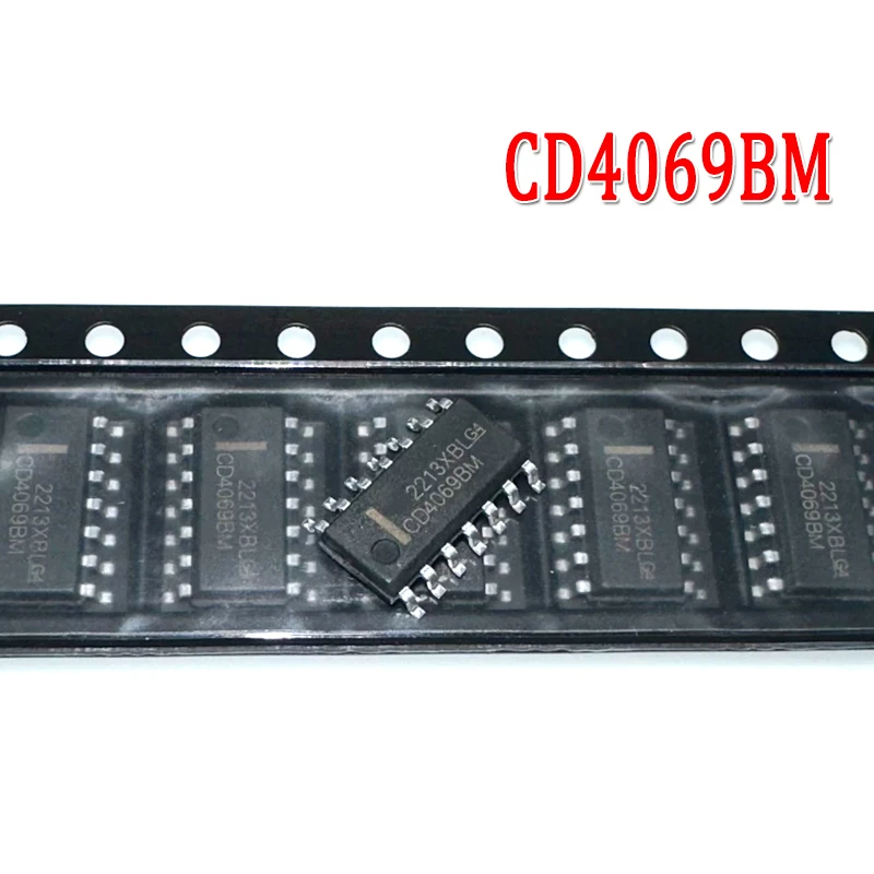 (10pcs) CD4051BM CD4051 CD4069BM CD4069 TI SOP16 8-Channel Analog Multiplexer IC One of Eight Analog Switch Chips