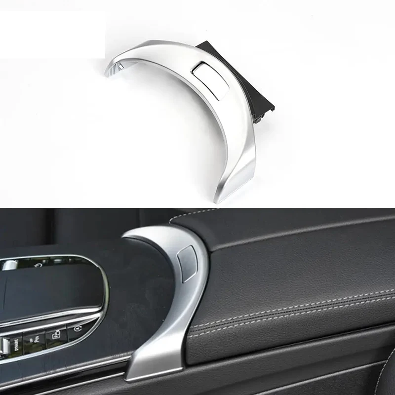 

For Mercedes Benz W205 W253 C Class GLC Console Armrest Button Central Storage Box Switch Cover Interior Accessories