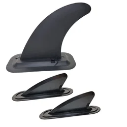1 Set/3Pieces SUP Board Accessories SUP Fin Stablizer Stand Up Paddle Inflatable Board Surfboard Slide-in Central Fin Side Fin