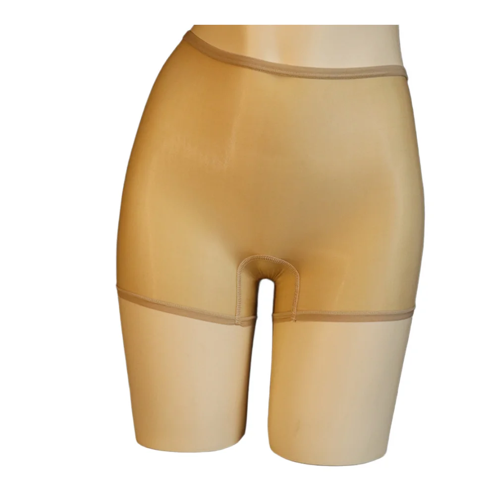 

Men Stretch Ultrathin Panties Oil Glossy Sexy Transparent Boxer Briefs Underwear Man Smooth Boxers Shorts