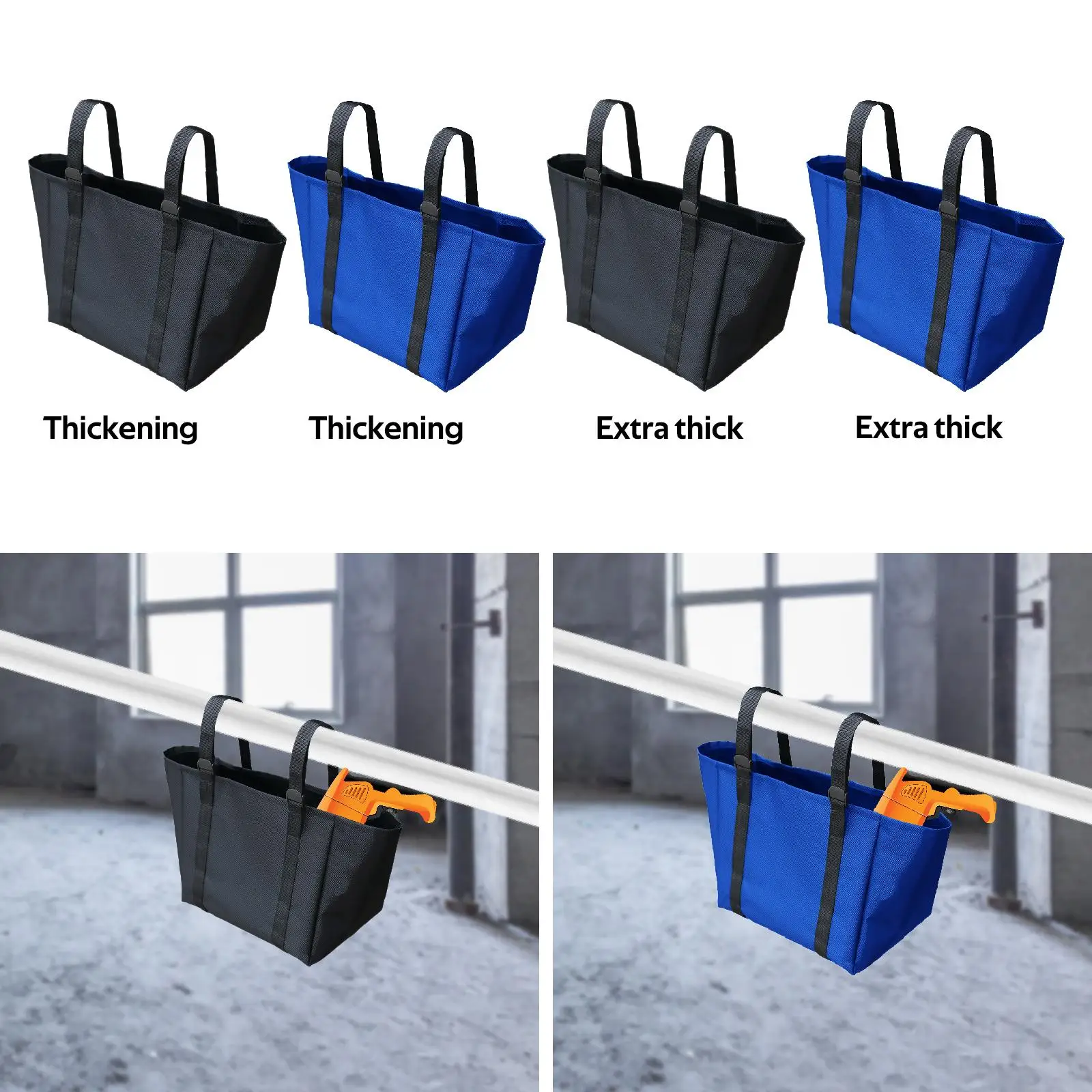 Ladder Tool Bag Step Ladder Easy to Install Multifunctional Portable Heavy Duty Utility Practical Storage Bag Ladders Pouch