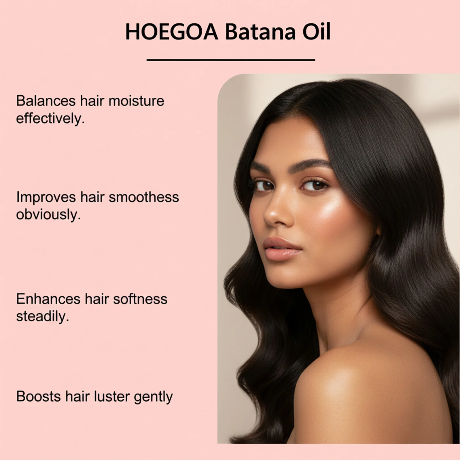 바타나 오일 헤어 마스크 탈모 방지 모발 성장 영양 공급 손상된 건조한 모발 복구 트리트먼트 매끄러운 헤어 마스크