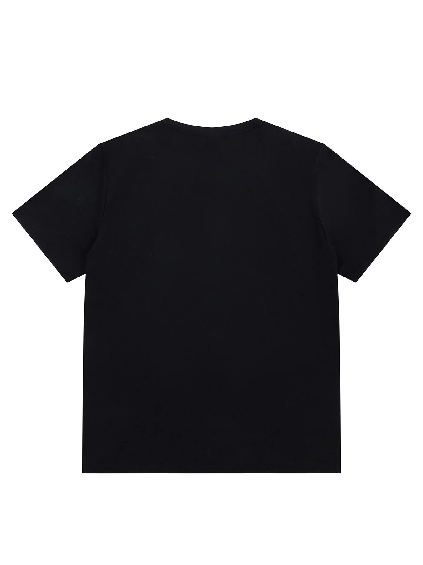 Lustiges T-Shirt-Design: Charlotte De Witte CW-Logo mit weißem Umriss auf schwarzem Hintergrund. Modisches Streetwear-Shirt für alle Jahreszeiten. – Detail 4