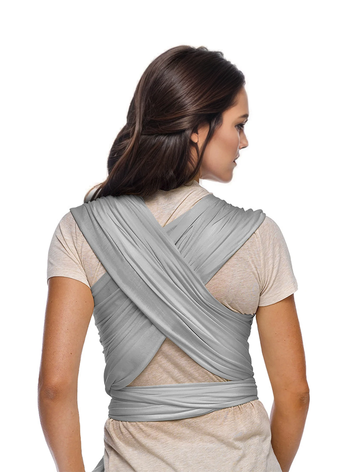 غطاء خلفي للأطفال حديثي الولادة قابل للتنفس ومضاد للانزلاق ومصمم لدعم الأرداف. إنه لا يقرص الأكتاف وأنا