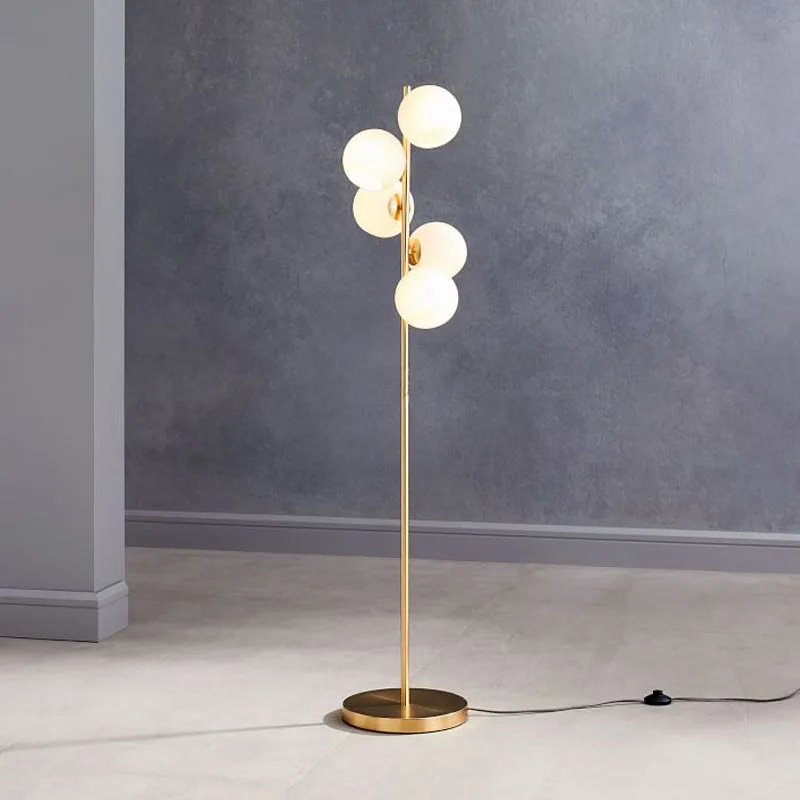 

Postmodern minimalist bedroom floor lamp creative ball living room sofa dining room study floor lamp