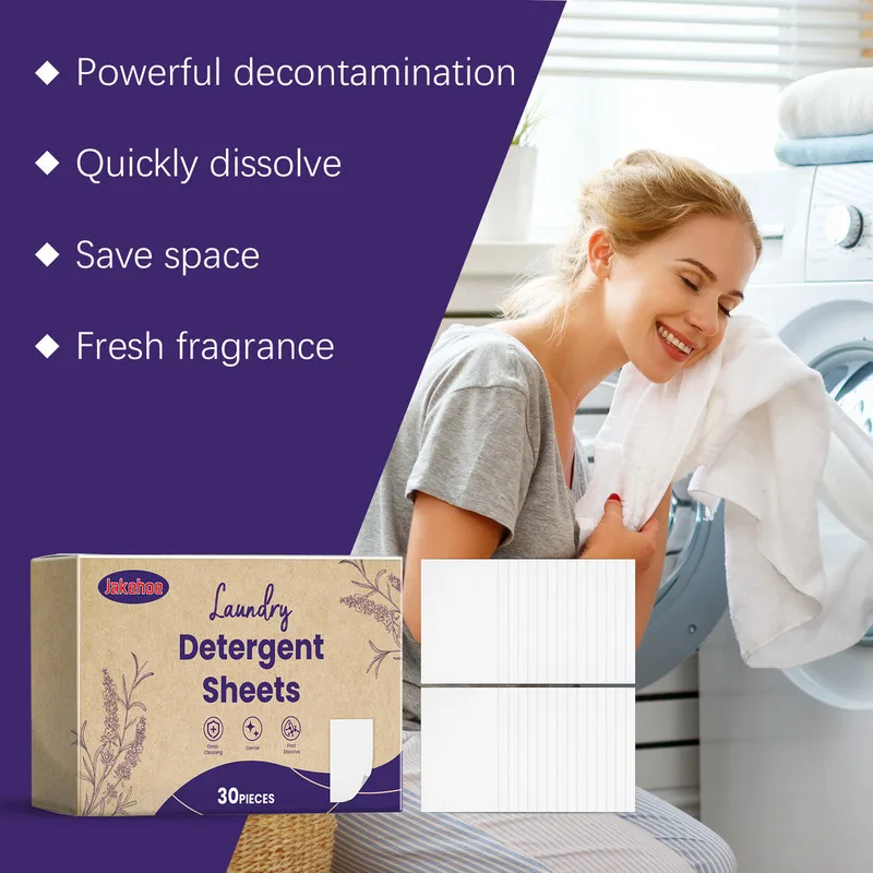 

Laundry Bubble Sheets Gentle Cleaning Stain Removal Long Lasting Fragrance Mess Free Detergent For Home Travel