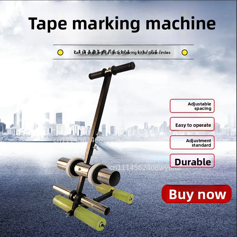 Tape Marking Machine Sports Field Marking Equipment Manual Warning Line Basketball Court Marking Machine