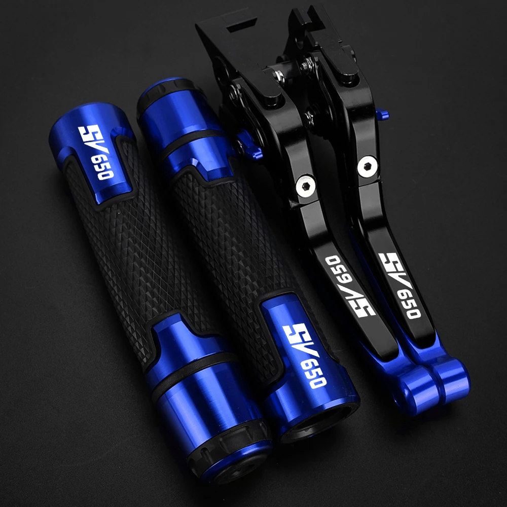 

Motorcycle Accessories Brake Clutch Levers Handlebar Handle bar Hand Grips For Suzuki SV650 SV 650 SV650S 1999-2012 2011 2010