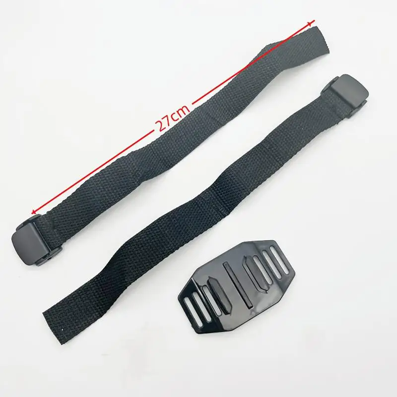 First View Shooting Helmet Strap Mount 1 Set Action Camera Fixed Belt Holder for Skiing Motocross Outdoor Activities
