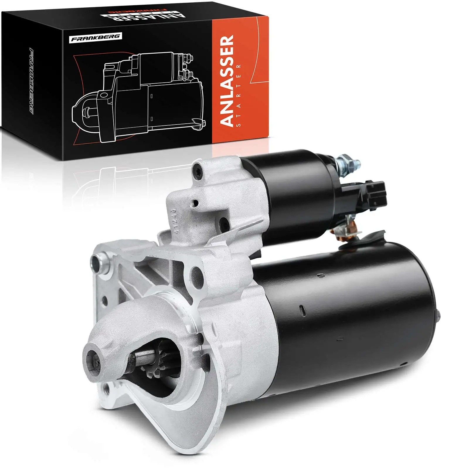 Frankberg 1x Starter voor BMW 1 Serie F20 F21 3 Serie F30 F80 3 Serie Touring F31 1.6L 2011-2019 7631025 12417638192
