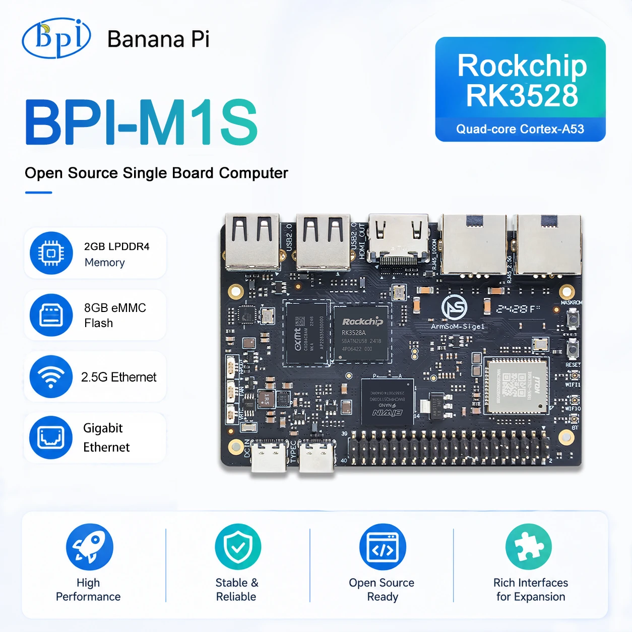 banana-pi-bpi-m1s-computadora-de-placa-Unica-inteligente-sbc-rockchip-rk3528-quad-core-cortex-a53-2gb-lpddr4x-8gb-emmc-4k-60fps