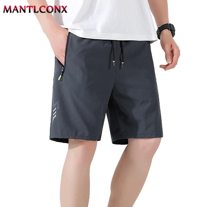 

Summer New Running Shorts for Men Casual Jogging Sport Short Pants Solid Color Drawstring Loose Quick Dry Gym Sports Shorts Men