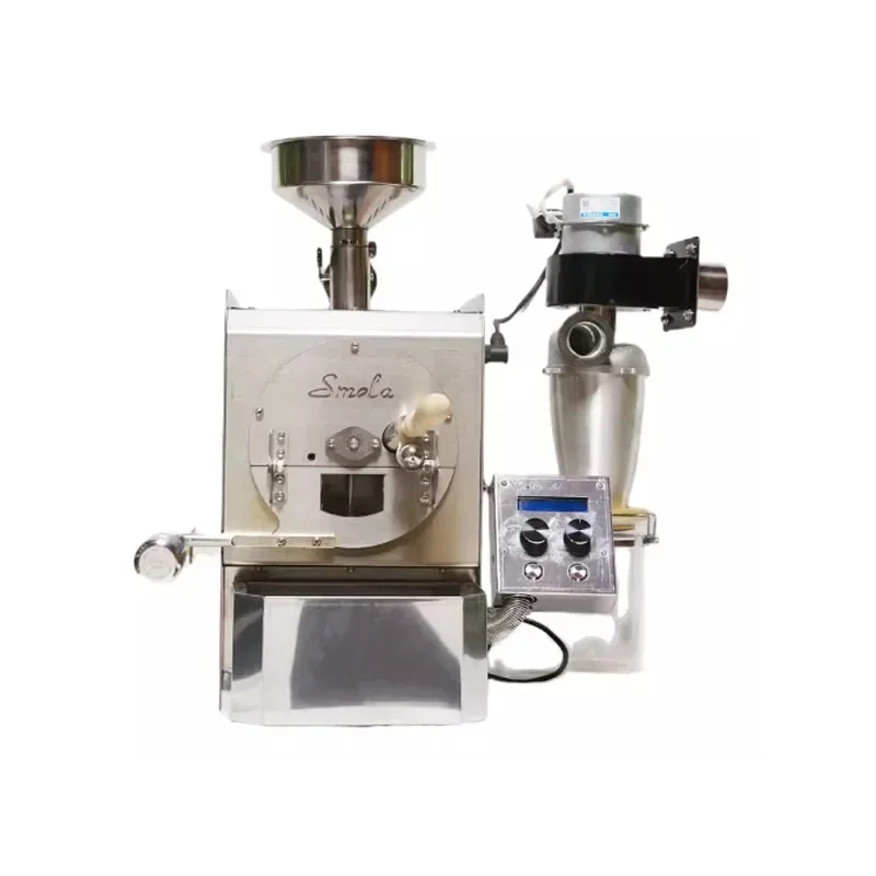 Heating Tube Coffee Roaster Baker Machine 500g Commercial Coffee Roasting Machine Infrared Carbon Fiber Electric CommercialSMOLA