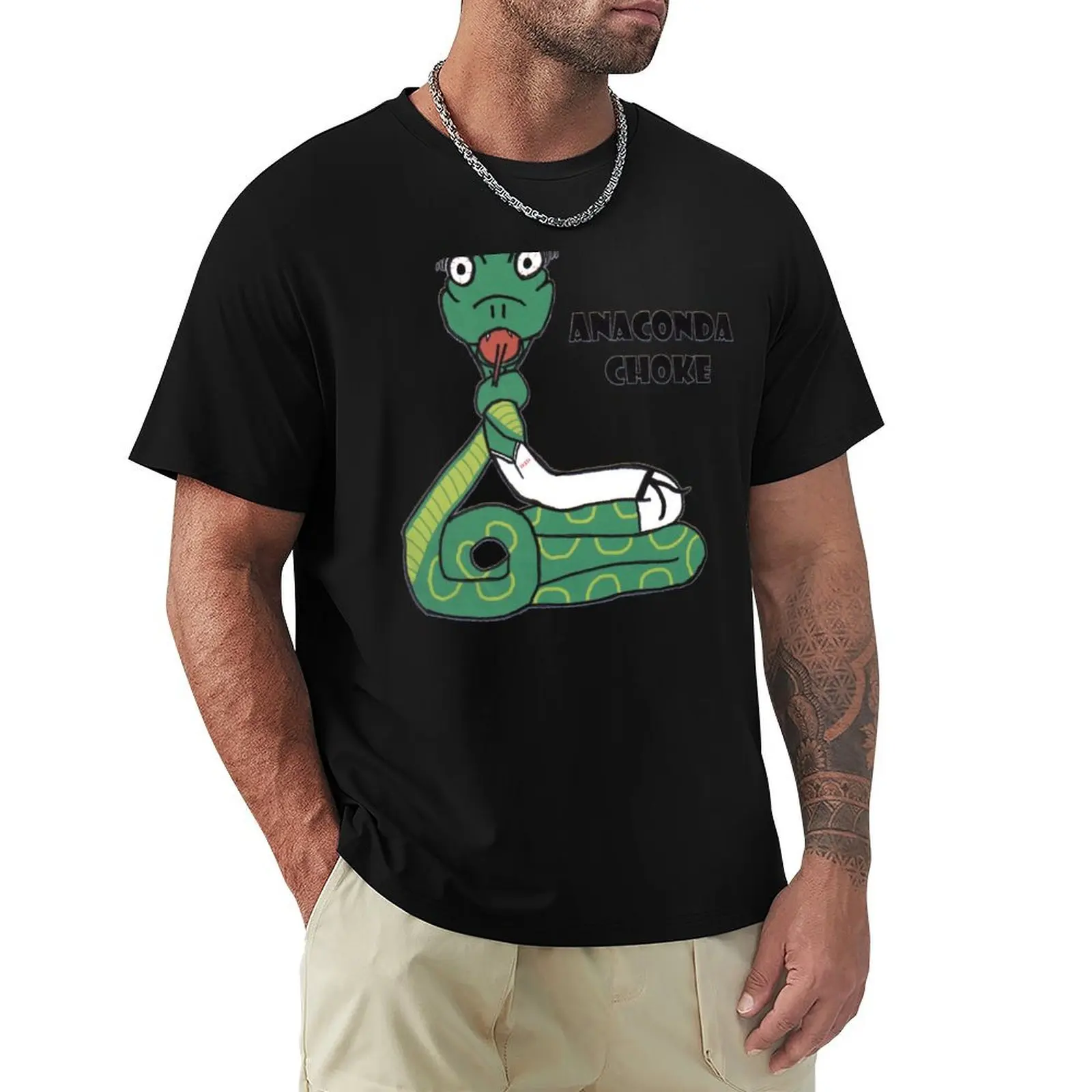 

Anaconda Choke T-Shirt luxury designer man t shirt mens graphic t-shirts hip hop