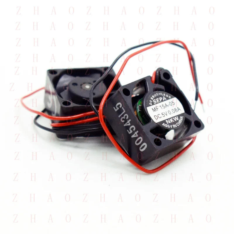 L+ 10pcs for SEPA MF15A-05 15x15x8mm 1508 DC 5V 0.08A Precision Mini DC Cooling fan