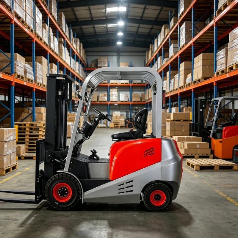 Standard Lead Acid Battery Electric Forklift Low Purchase Cost Small Medium Factory Daily Cargo Stacker Vehicle