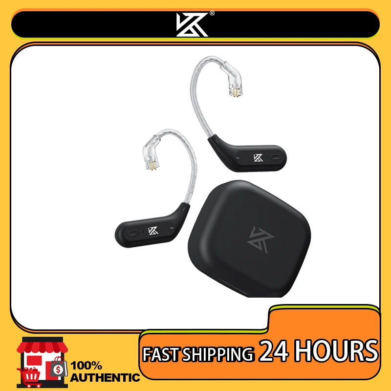 

KZ AZ09 HD Bluetooth-совместимый модуль 5.2 Наушники Беспроводной кабель для обновления HIFI Беспроводной ушной крючок CPIn с зарядным устройством