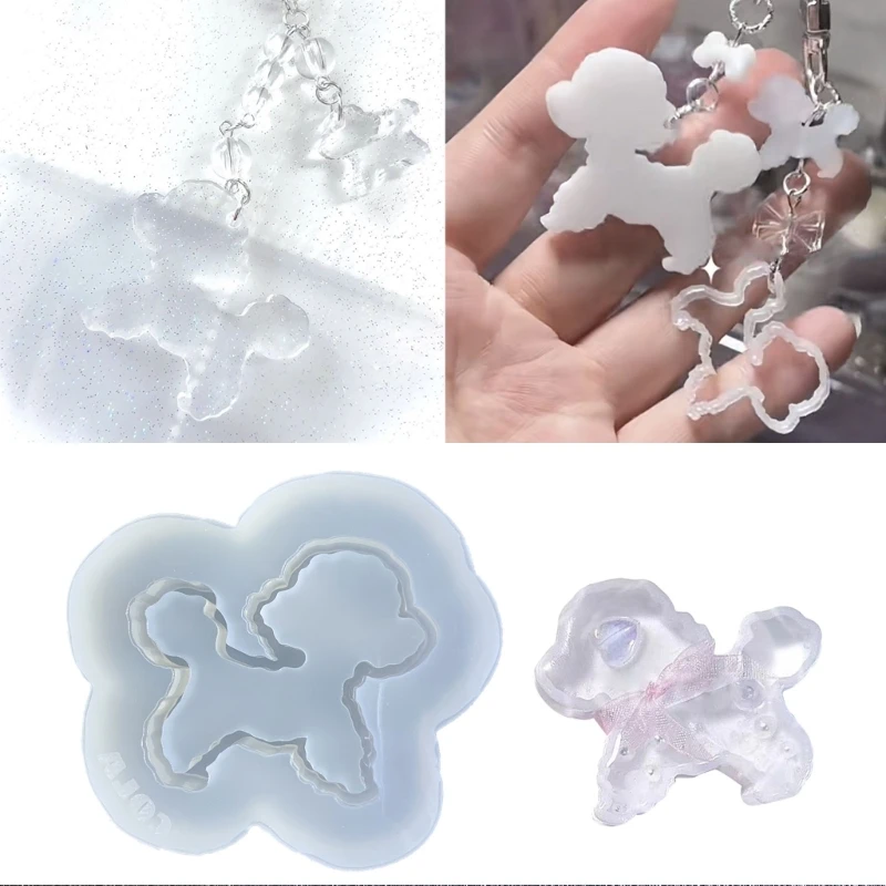 Silicone Quicksand Shaker Mold Love-heart Wing Tombstone Epoxy DIY Resin Art Molds Jewelry Pendant Resin Craft Casting Tool