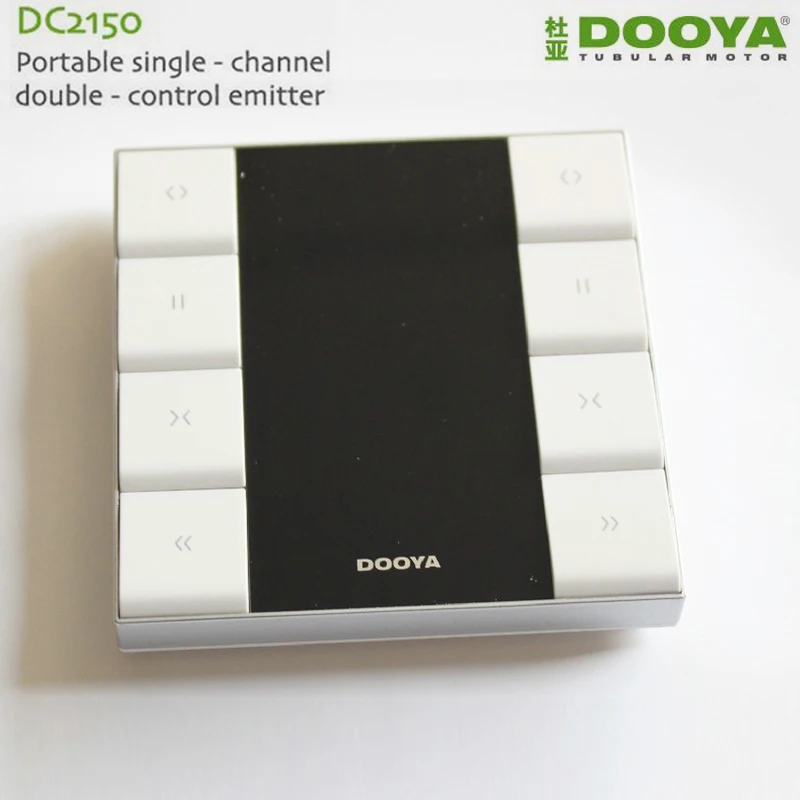 オリジナル-dooya-dc2150a-ワイヤレス壁掛けレシーバー、黒色ledスクリーン付き、電動カーテン用、dc2160aリモコン、スマートホーム対応