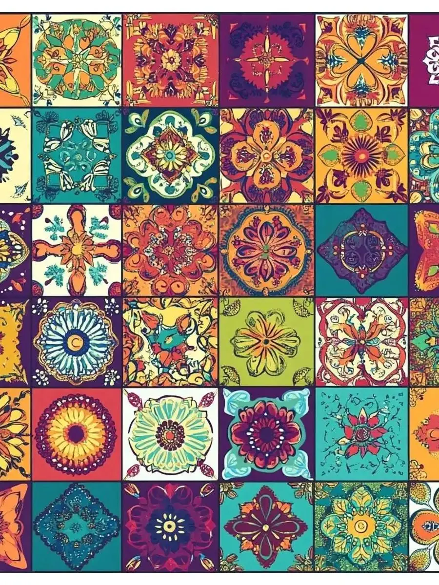 1 Stück 40x40 cm/15,74 Zoll Kreuzstich-Set mit verschiedenen Mustern, DIY-Set 11CT/14CT, Wandbild, Neuheit, Wanddekoration – Detail 1