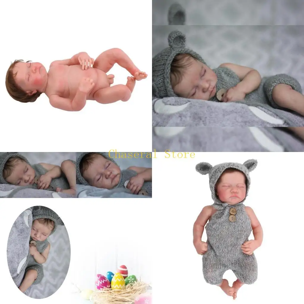 

E7CE 18-inch Reborns Baby Doll Newborn Boy Girl Sleeping Infant No Clothes