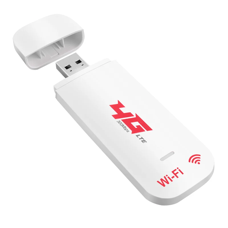 T23C Entsperrter 4G-Router LTE WIFI Wireless USB Dongle Breitbandmodem 150 Mbit/s Tragbarer Auto-WLAN-Router Hotspot