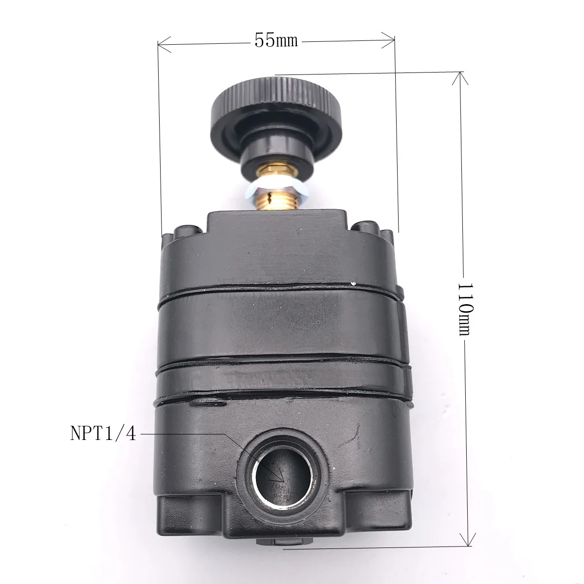 BELLOFRAM TYPE-10 2~120PSI pressure regulating valve 962-191-000 black precision pressure reducing valve