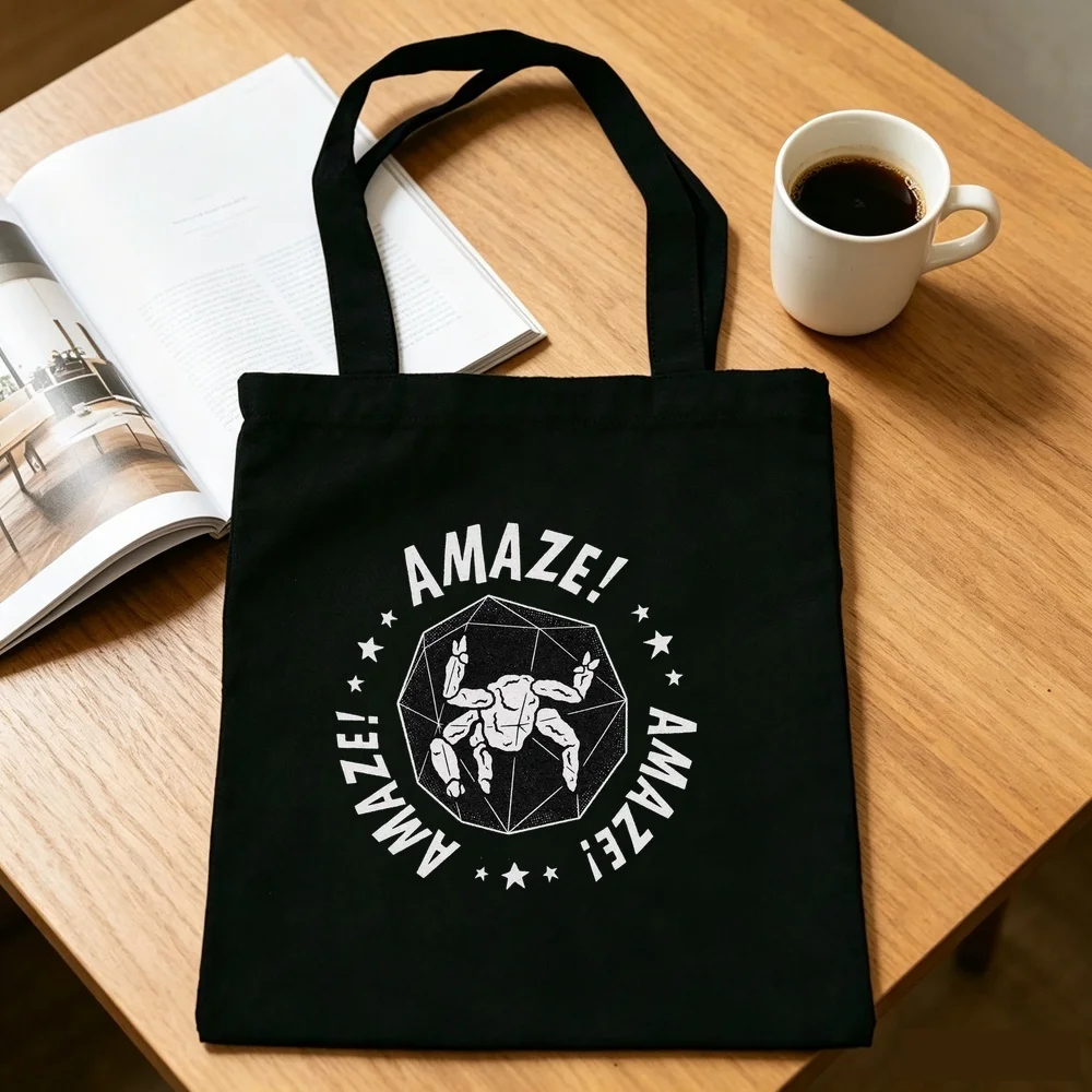Project Hail Mary tote bag shopper totebag grocery canvas  torba na zakupy femme