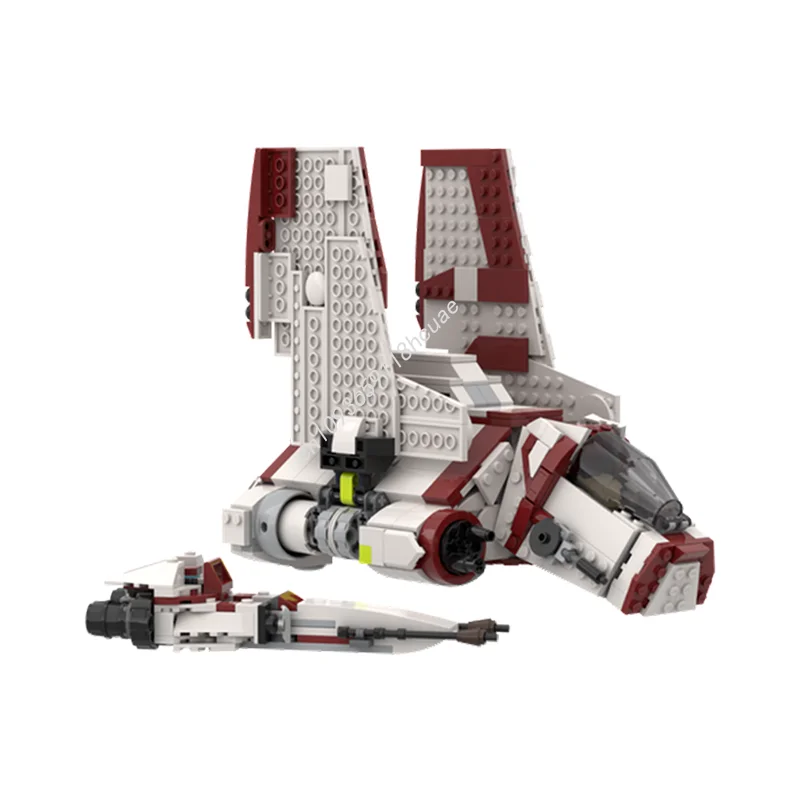 778 pçs moc república nuclás ataque shuttle estrela batalha modelo blocos de construção arquitetura tijolo idéia brinquedos diy presentes natal
