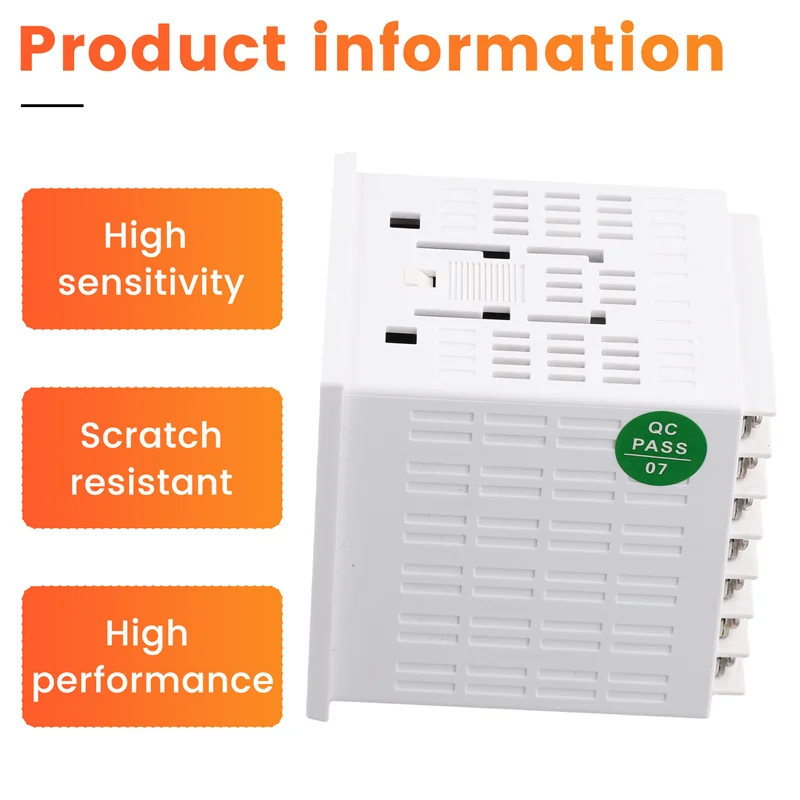 ABDE-ترموستات جهاز التحكم الرقمي في درجة الحرارة AC85-265V AC PT100 K J المدخلات TC4M PID التحكم في درجة الحرارة منظم الحرارة 1300 ℃