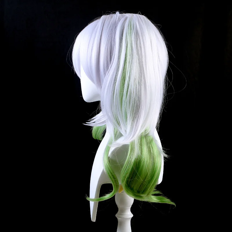 Genshin Impact Nahida Tressure Grass God Cosplay Pruik Naxi Da Enkele Gevlochten Pruik Voor Anime En Mobiele Game