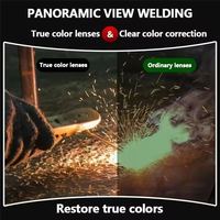 ABBP-Auto-Darkening Welding Goggles, Face Protector With Adjustable Strap For Impact Protection, Welder Mask Cover