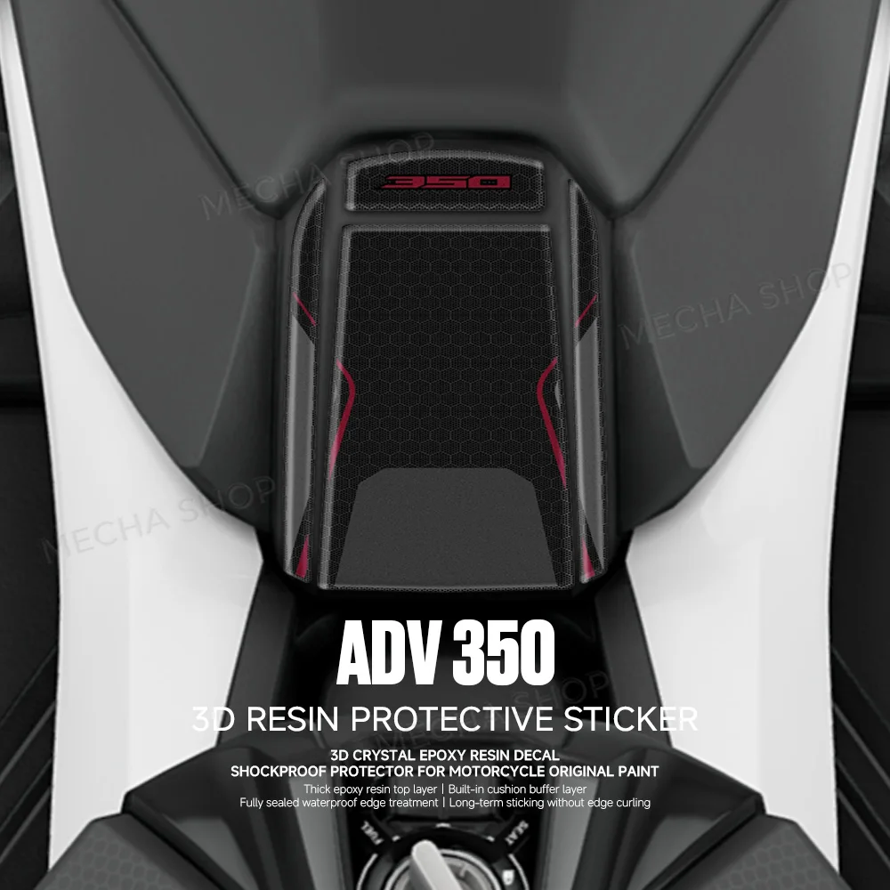 Fairing Stickers for ADV350 ADV 350 2024 2025 2026 Footboard Under The Seat