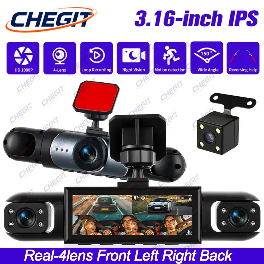 360° Dashcam For Ca…