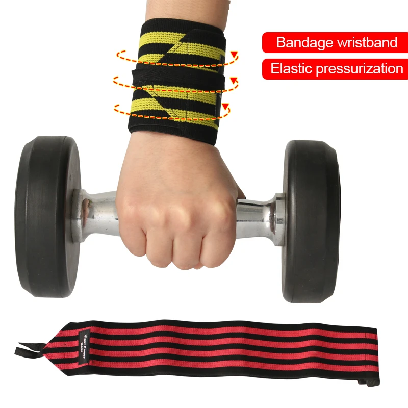 Breathable Cotton Wrist Bands, Wrist Support,Weightlifting Wraps, Fitness Support Straps, Thumb Brace, Sport Safety, 1 Pair