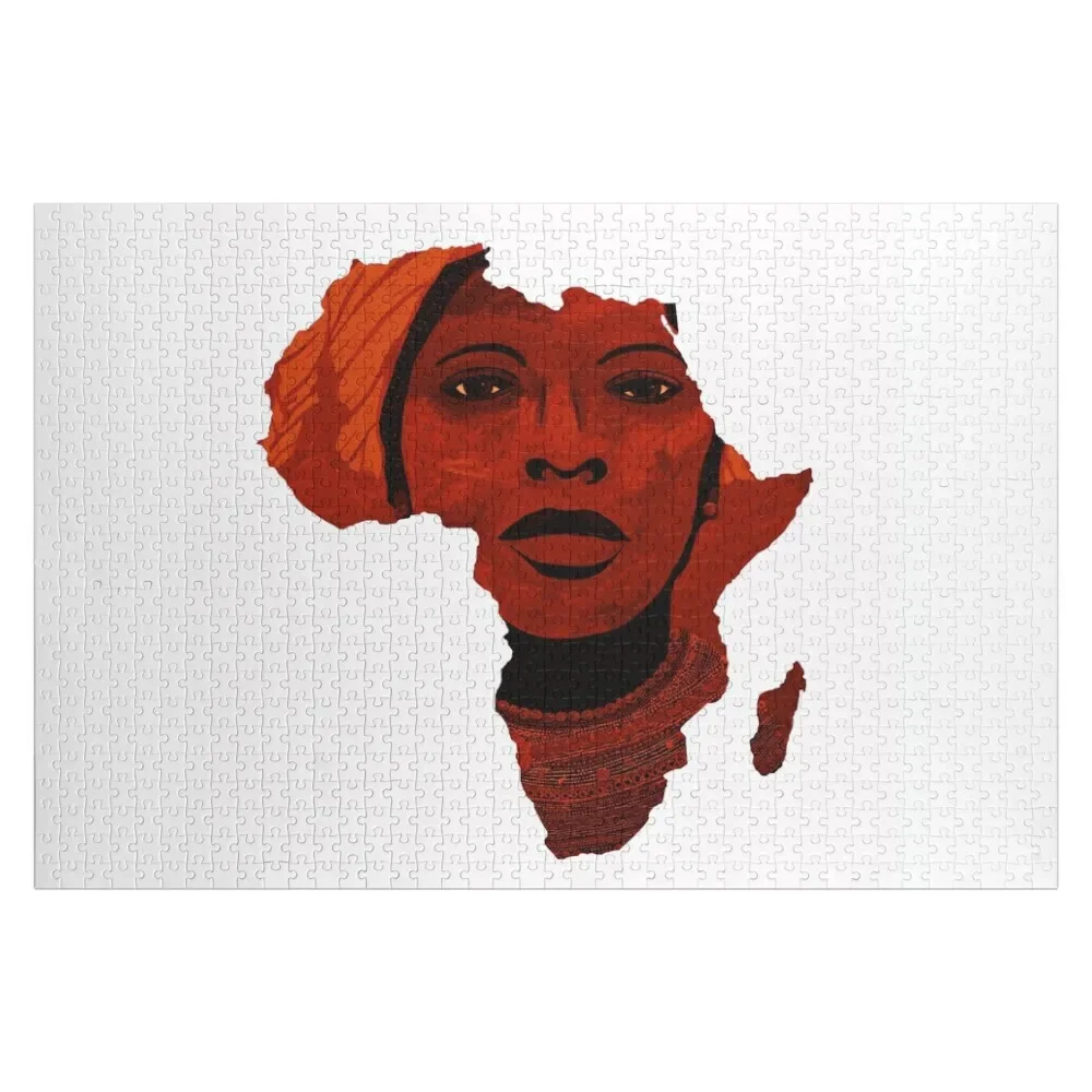 Mother Africa Jigsaw Puzzle Personalized Name Personalised Jigsaw Puzzle